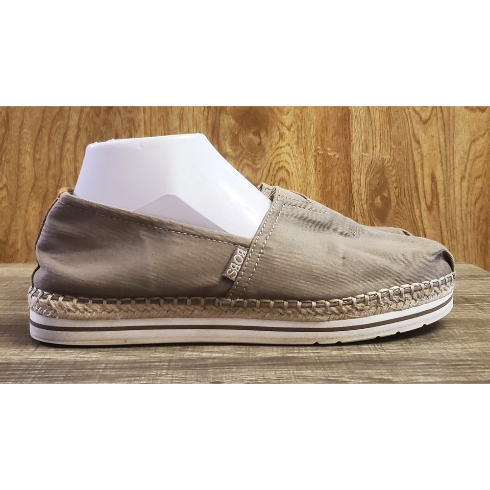 Skechers From Bobs Breeze‎ Slip On Espadrille Shoes Women's Size 9.5 Gray